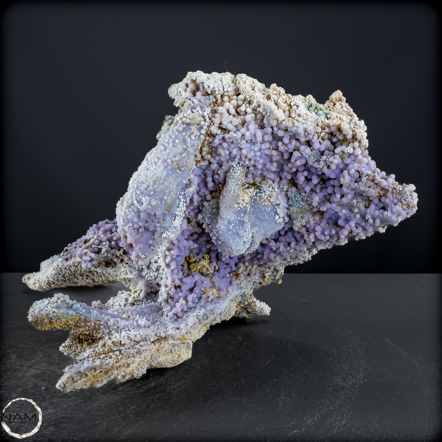Natürliche "Traubenachat" Botryoidal Chalcedony-Formation Skulptur -4920,76g
