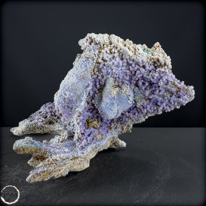 Natürliche "Traubenachat" Botryoidal Chalcedony-Formation Skulptur -4920,76g