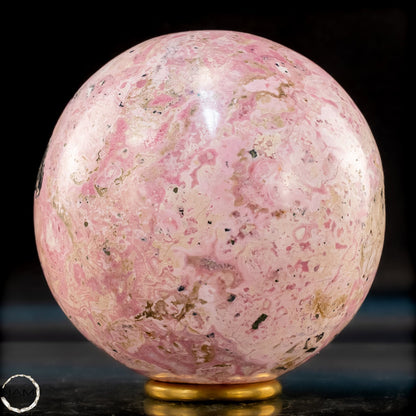 Rhodochrosit-Kugel – imposantes Unikat in Rosa-2012,44g