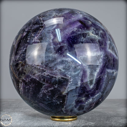 Natürliche Chevron-Amethyst Kristallkugel aus Bolivien - 5626,99g
