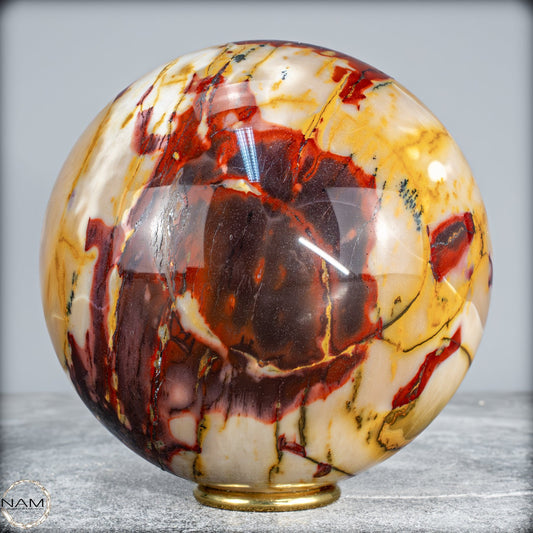 Natürliche Mookait Kugel aus Australien - 2754,17g