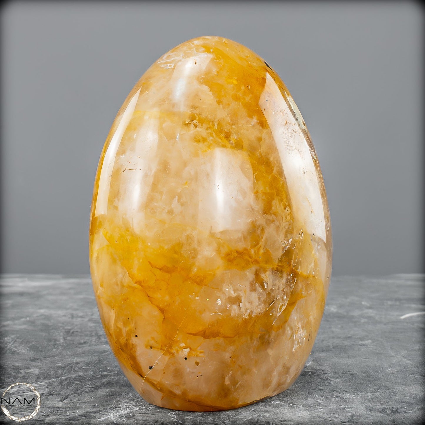 Natürliche Golden Healer Quarz-Kristall Freiform - 749,94g