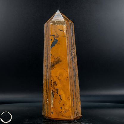 Natürlicher Tigerauge-Obelisk - 1162,67g