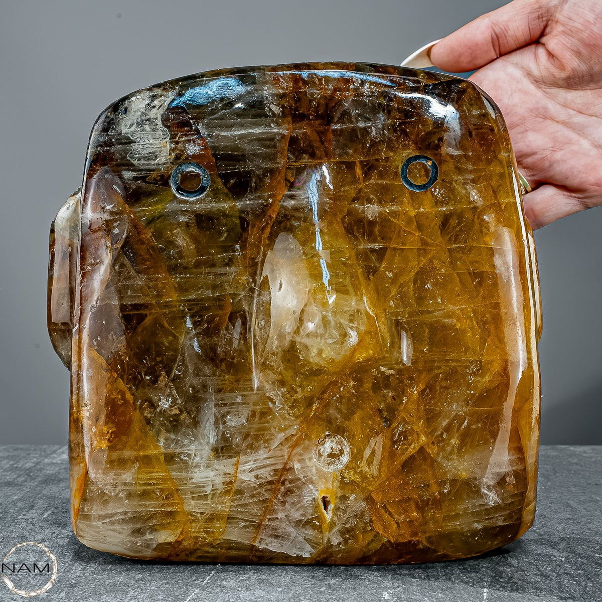 Healer-Quarz „Stone Head“ – Ein außergewöhnliches Sammlerstück -6740,28g