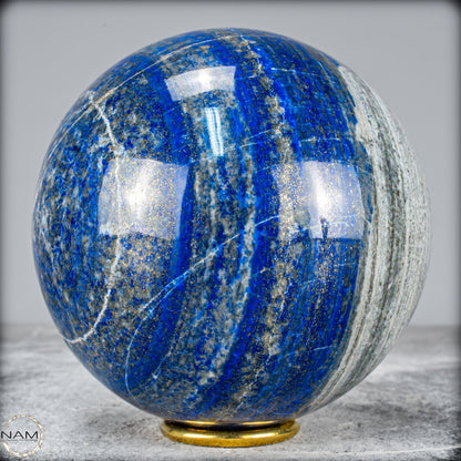 Natürliche Lapislazuli-Kristall-Kugel - 2526,37g - 127mm