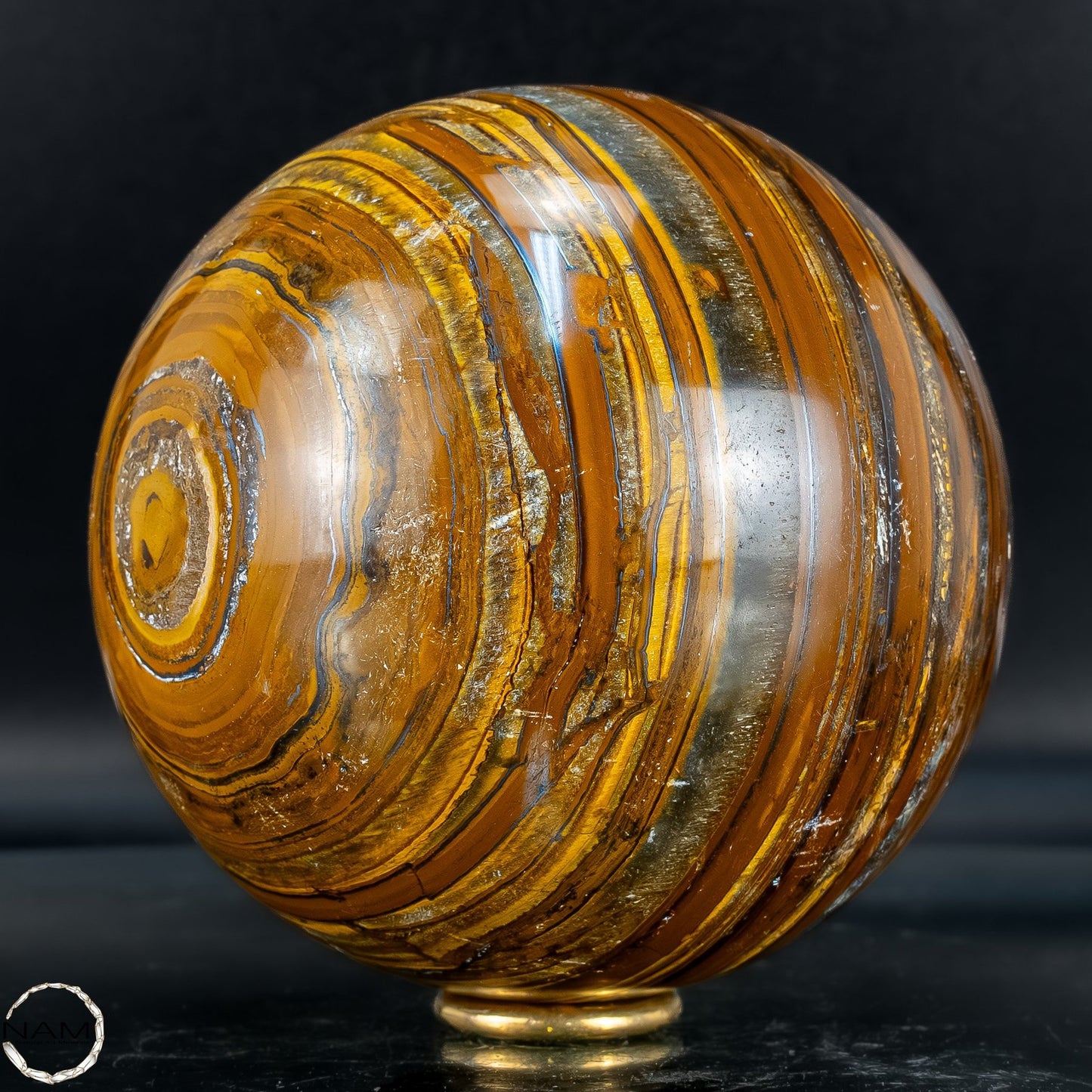 Natürliche Tigerauge-Kugel - 1552,18g