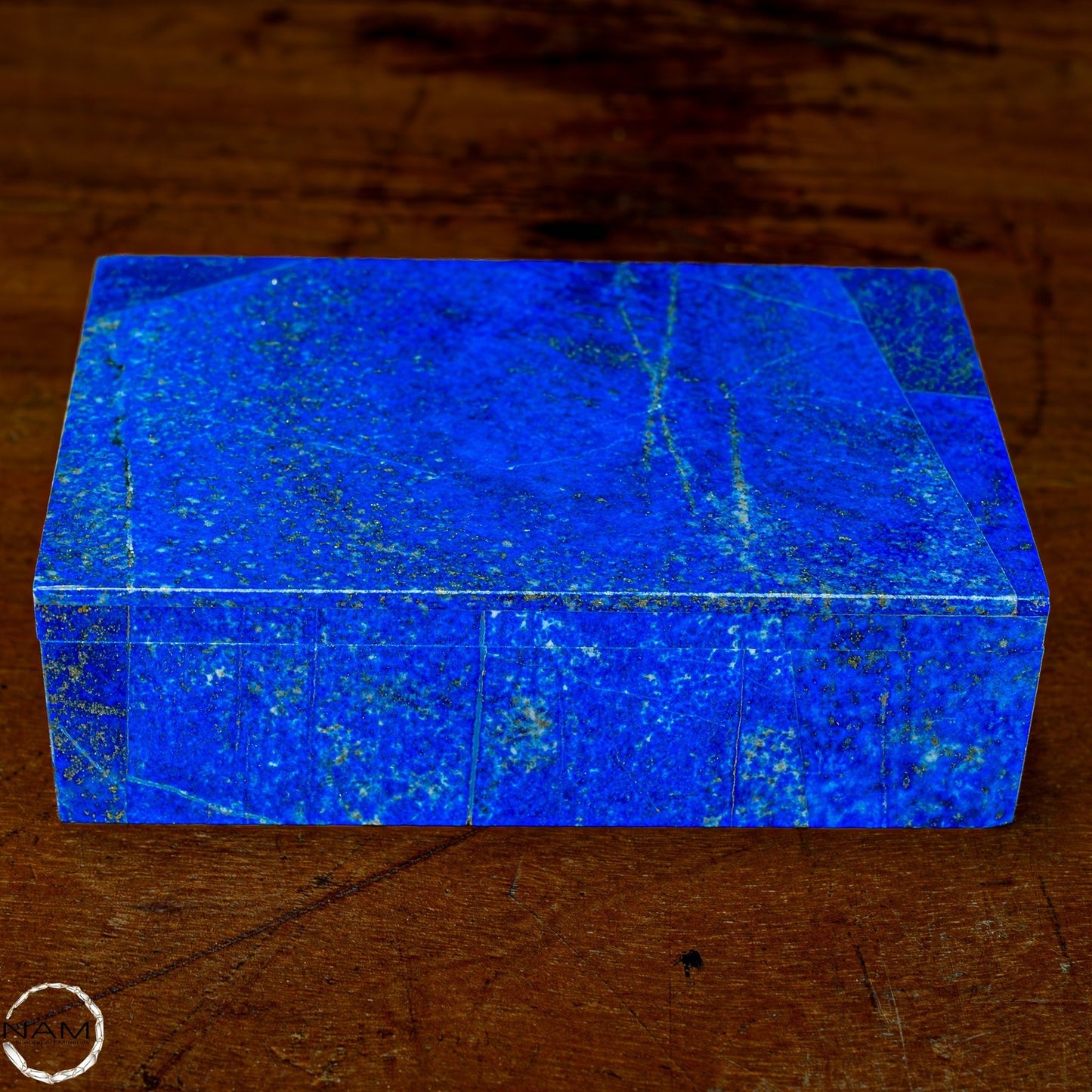 Natürliche A++ Lapislazuli Schmuckkästchen/Box - 729,05g