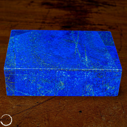 Natürliche A++ Lapislazuli Schmuckkästchen/Box - 729,05g