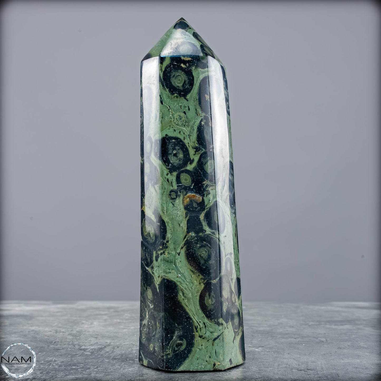 Natürlicher  Kambaba-Jaspis Obelisk - 588,16g