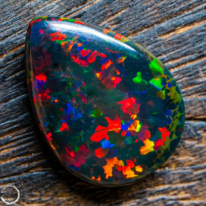 Großer Schwarzer Opal Cabochon - 3,00g 15ct