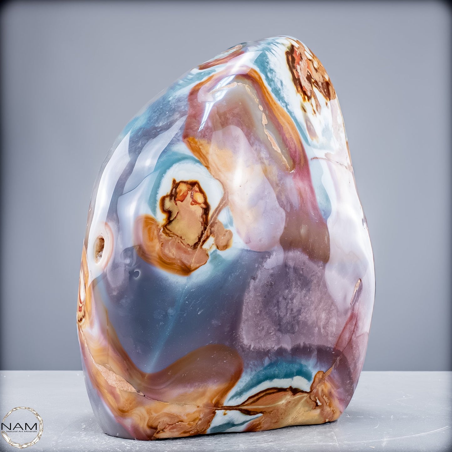 Natürliche Polychrome Jaspis Kristall-Freiform - 9991,42g