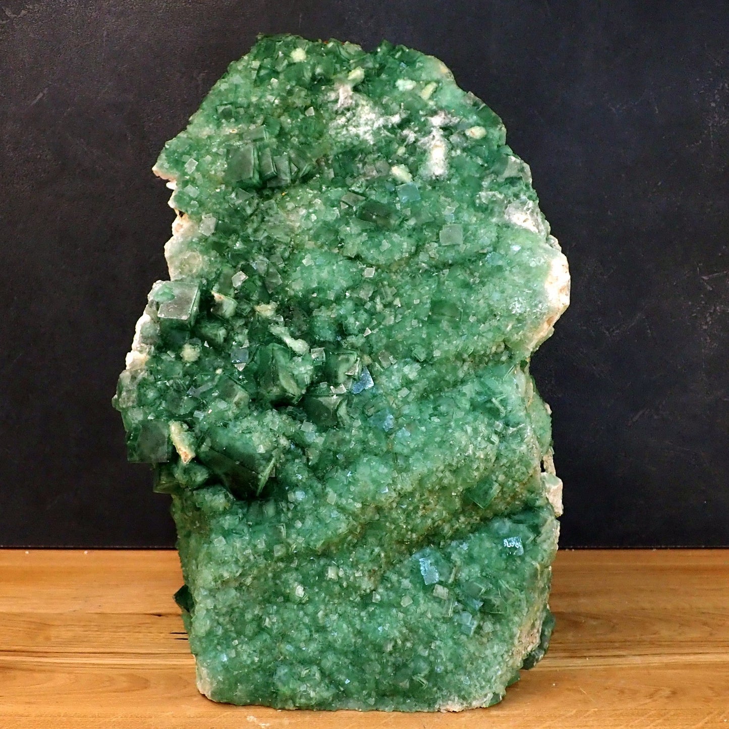 Natürliche blau-grüne Fluorit-Kristallcluster-Skulptur - 24752,60g