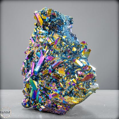 Aura Cluster – Regenbogenkristall voller Energie und Magie – 2157,42g