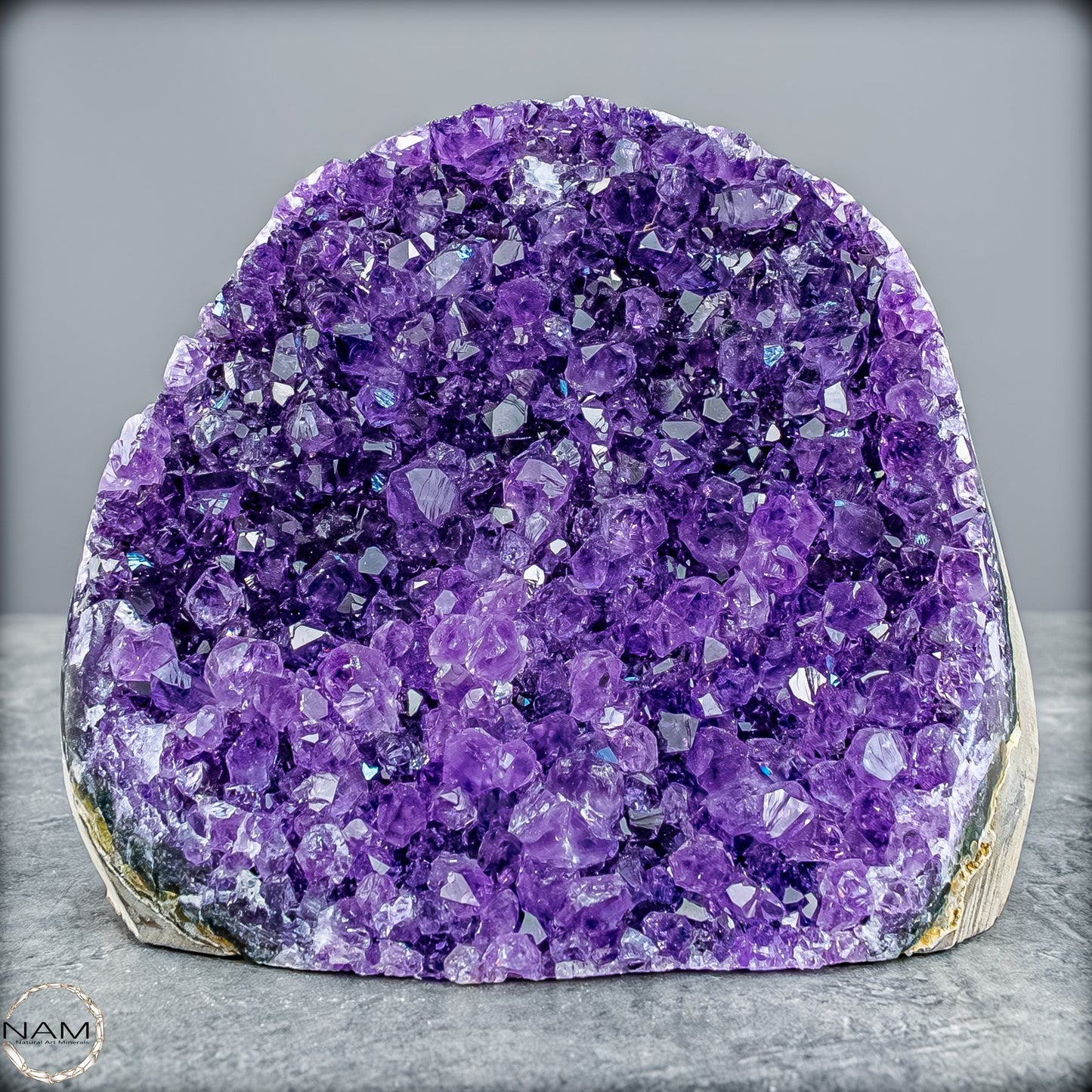 Natürliche Amethyst-Kristall Druse - 782,16g
