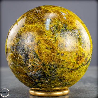 Natürliche Grüne Opal-Kristall Kugel - 736,79g