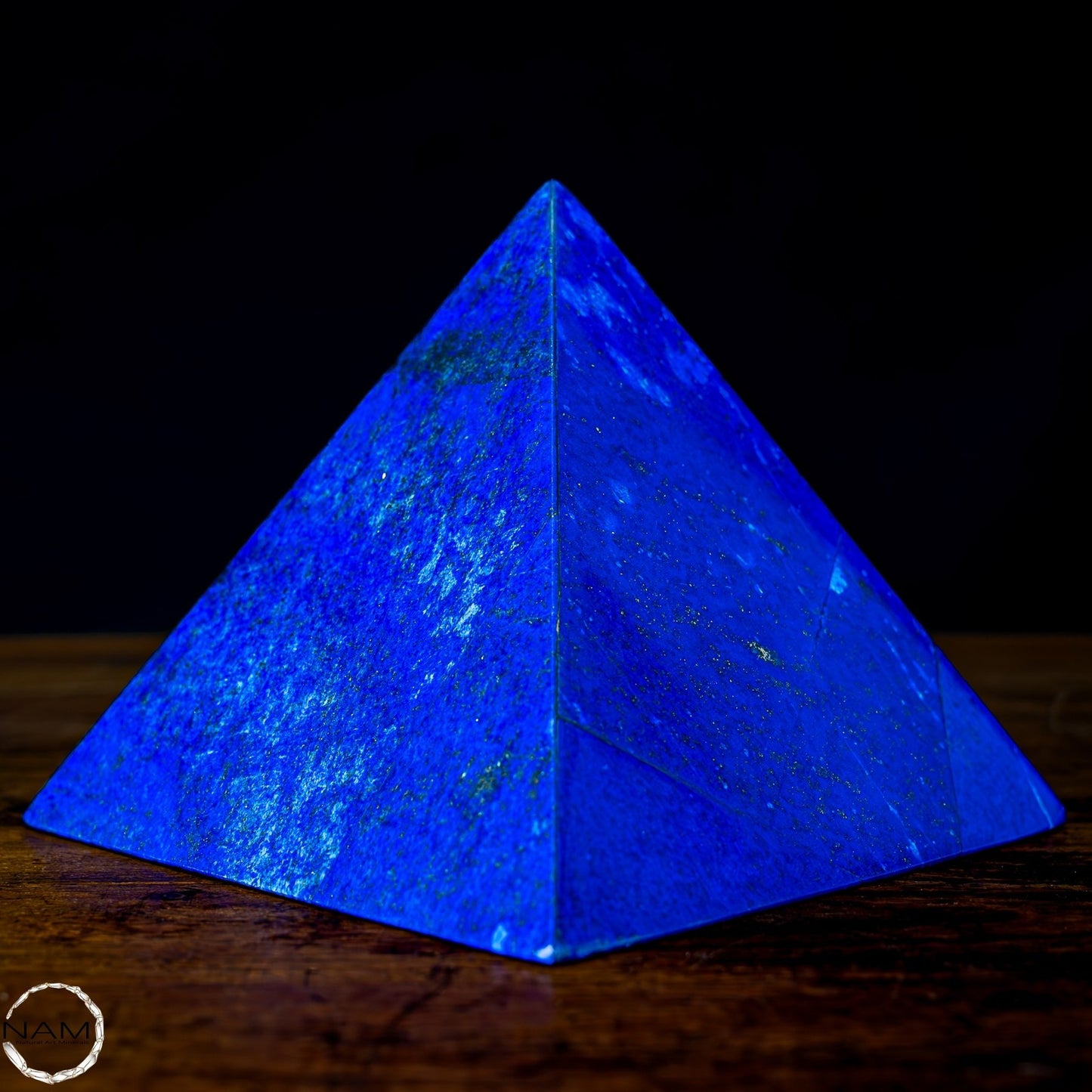 Natürliche Dekorative Lapislazuli Pyramide, Höchste Qualiität - 701,81g