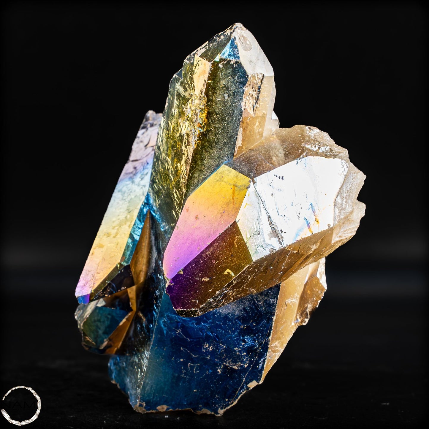 Aura Cluster – Regenbogenkristall voller Energie und Magie – 254,25g