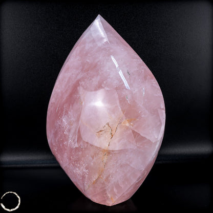 Natürliche Rosenquarz-Kristall Freiform aus Brasilien - 3129,11 g