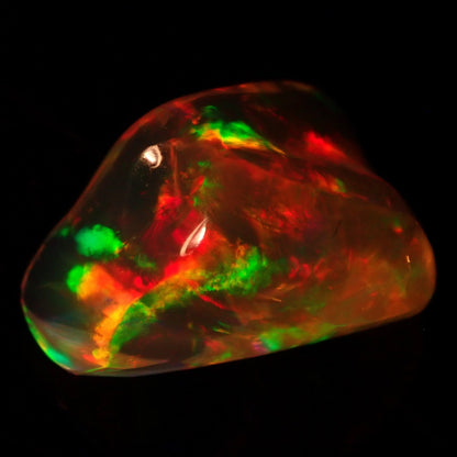 Seltener AAA+ Mexikanischer Kristall-Opal,  7.395 ct