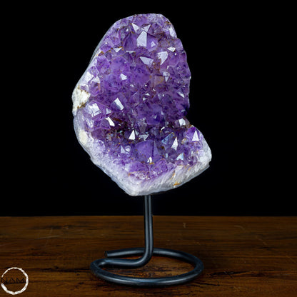 Natürliche Amethyst-Kristalle/Druse auf Ständer - 5093,15g