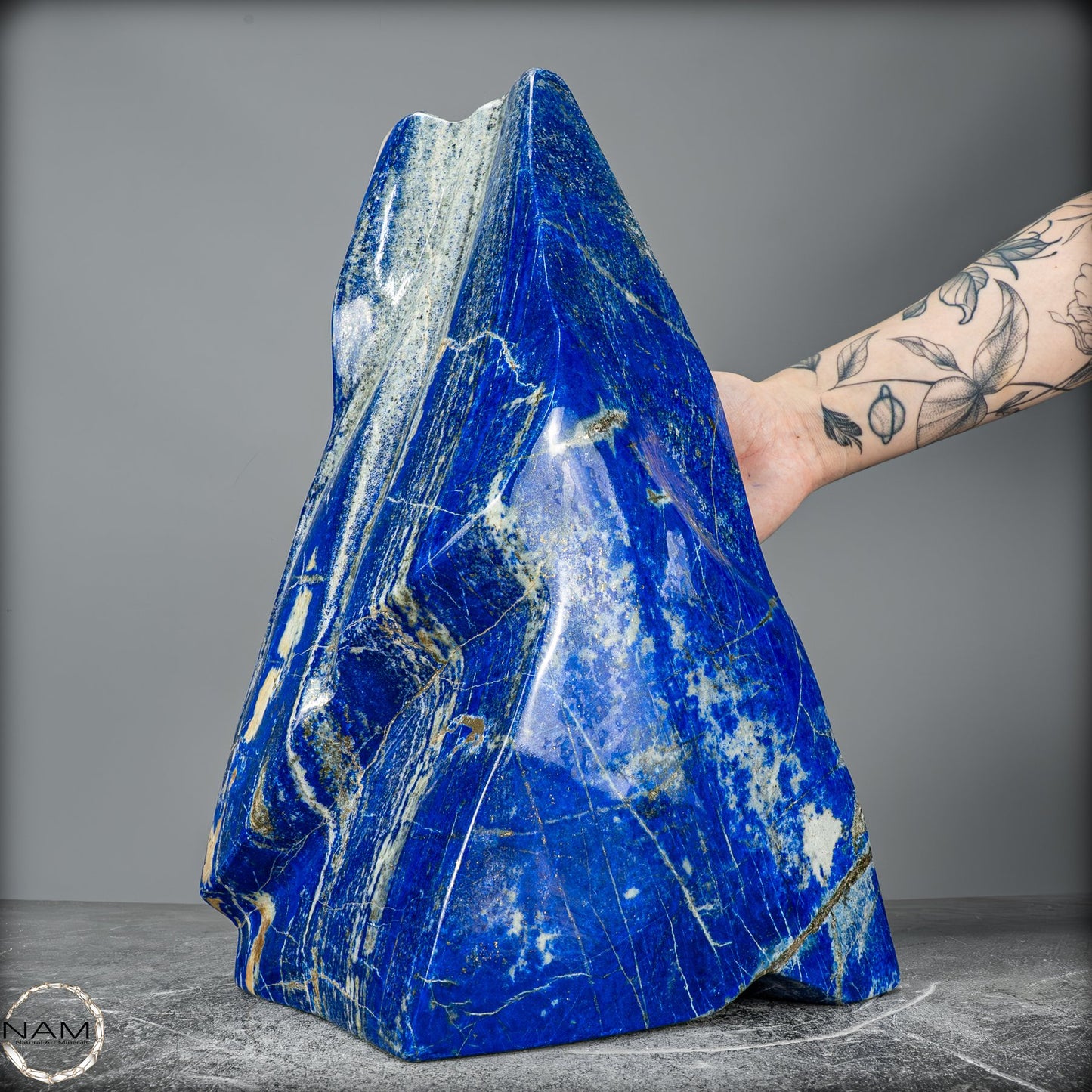 Natürliche Lapislazuli Kristall-Freiform -15530,77g