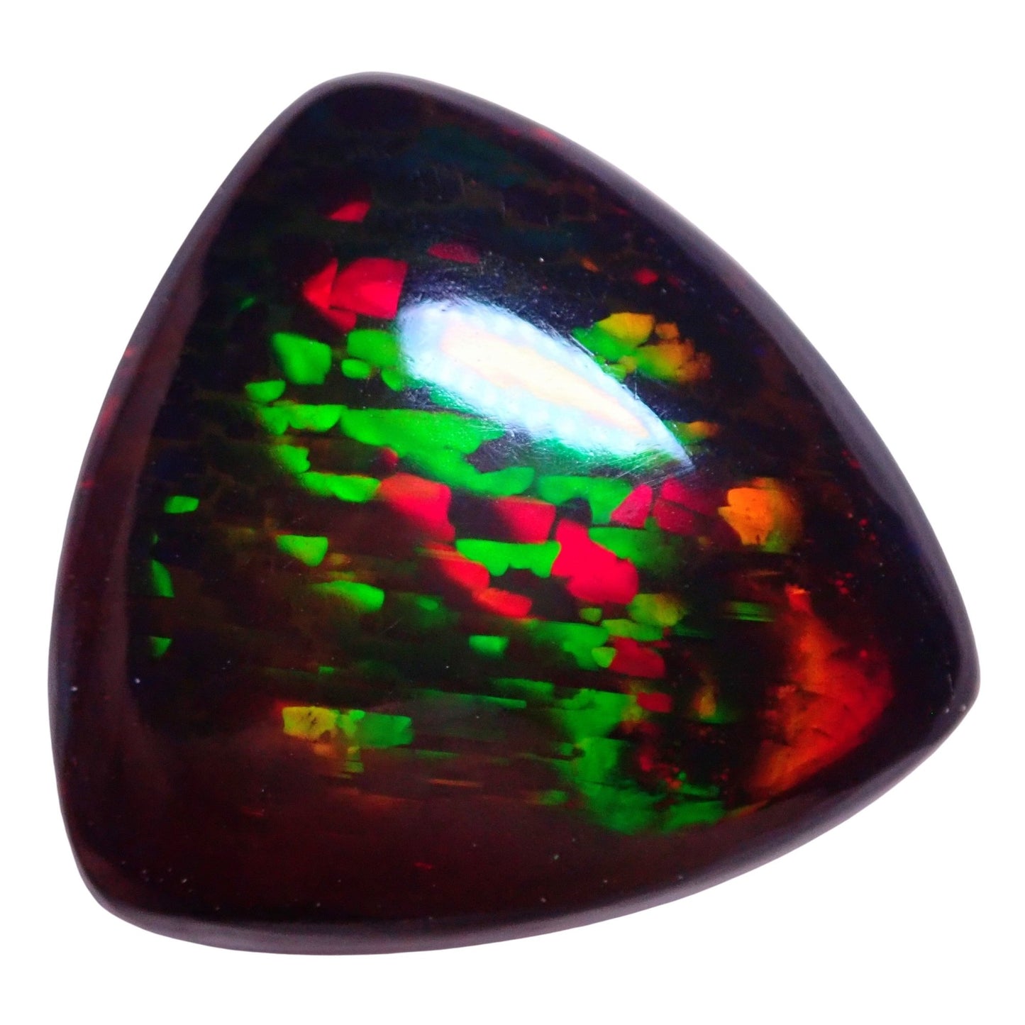 A+ Schwarzer Opal Cabochon Schwarz aus Äthiopien - 9.985 ct