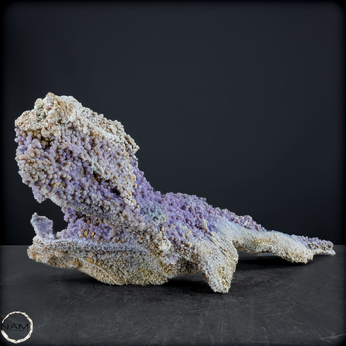 Natürliche "Traubenachat" Botryoidal Chalcedony-Formation Skulptur -4920,76g
