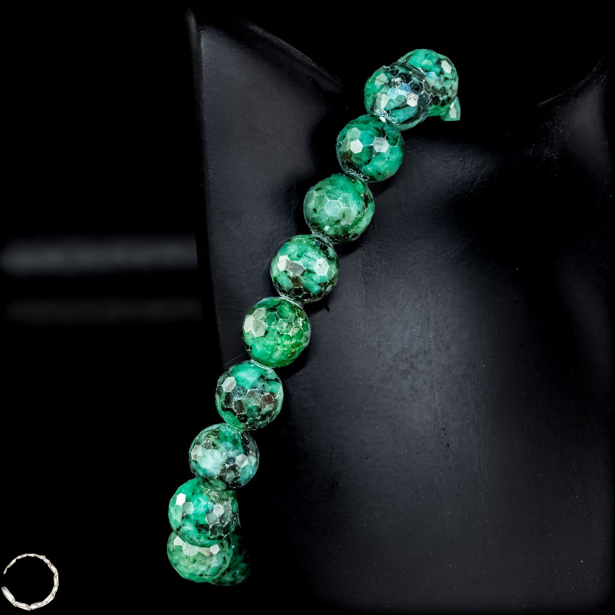 Smaragd-Armband – Facettierte Eleganz- 29,70g 148,5ct