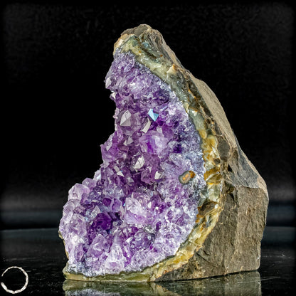Natürliche Amethyst-Kristall Druse - 710,55g