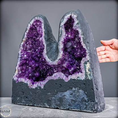 Amethyst-Druse Kathedrale – Naturwunder aus Uruguay – 31259,73g