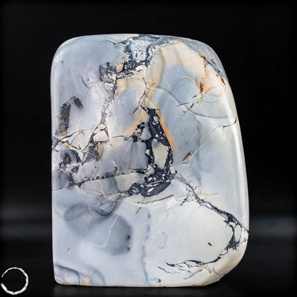 Natürliche Indonesische Picture Jasper-Kristall Freiform – 949,28g
