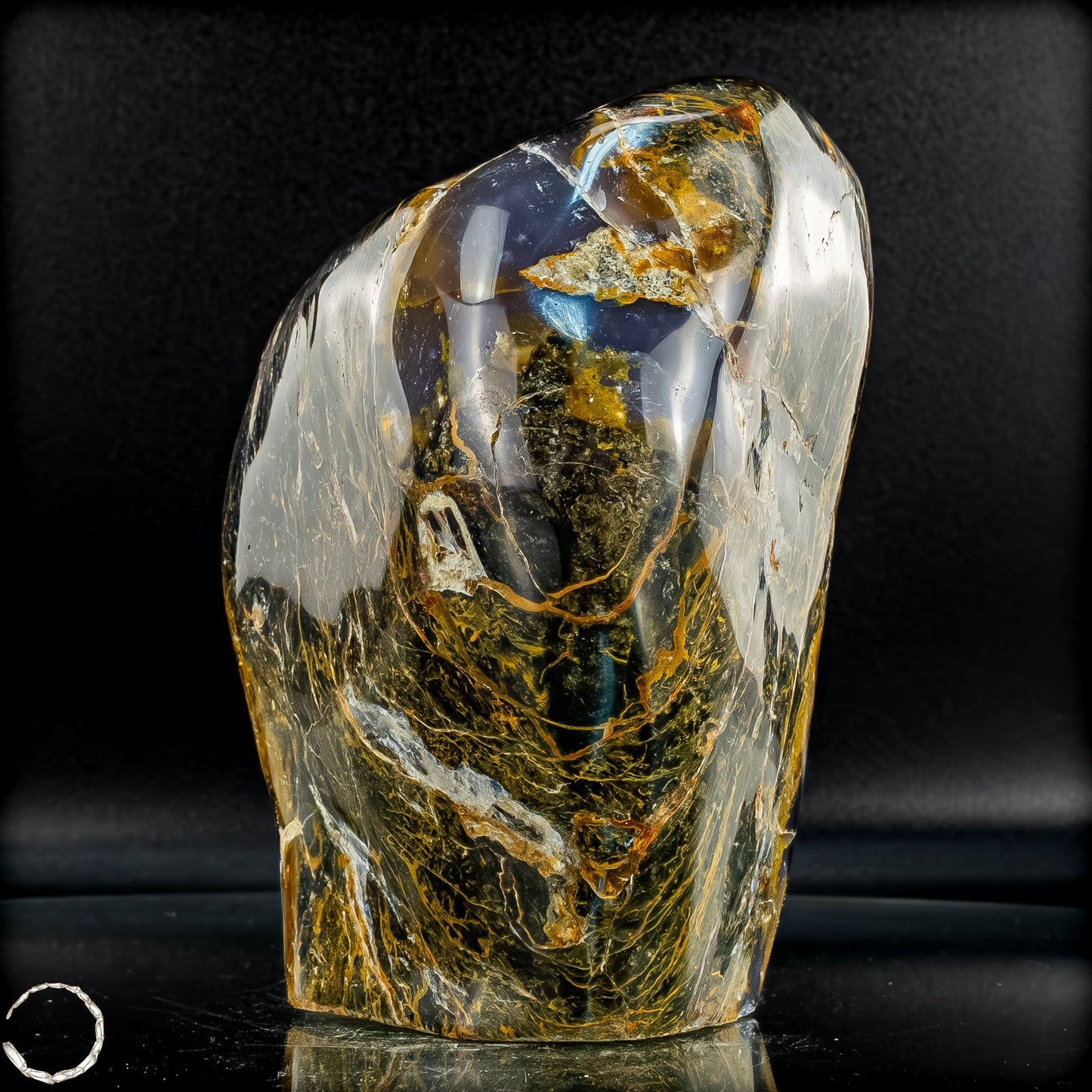 NSchwarze Opal Freiform aus Indonesien – Polierter Edelstein - 1354,64g
