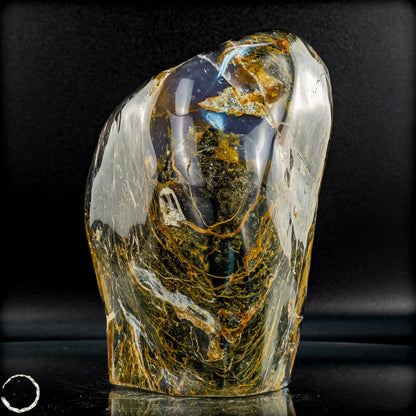 NSchwarze Opal Freiform aus Indonesien – Polierter Edelstein - 1354,64g