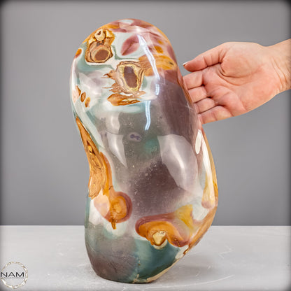 Natürliche Polychrome Jaspis Kristall-Freiform - 9179,48g