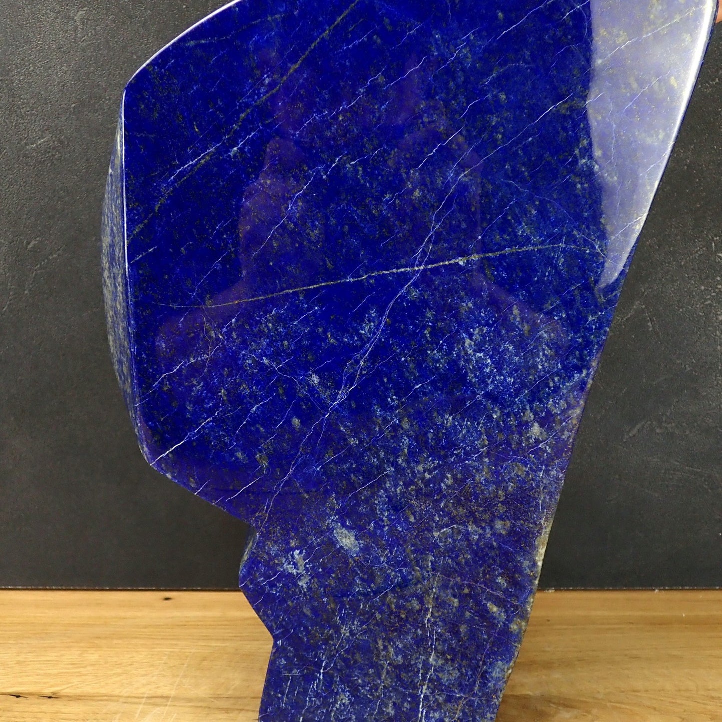 Große Königsblaue Lapislazuli-Freiform - 7921g - 450x240x40mm