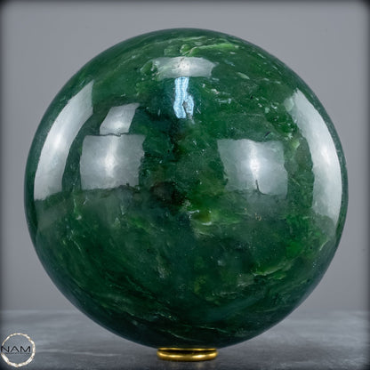 Natürliche Jade-Nephrit Kugel aus Burma -4244,68g