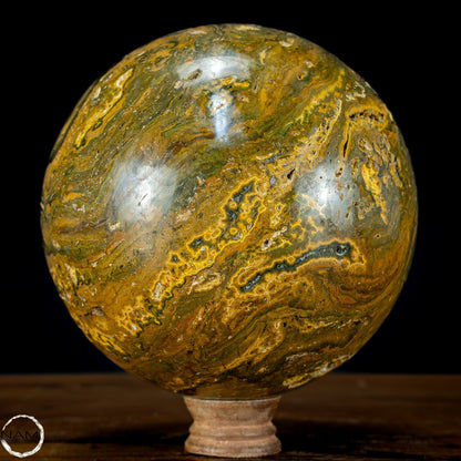 Natürliche Orbicular Ocean Jasper Kugel - 6060,22g - 180mm