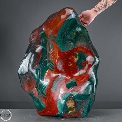 Natürliche Polychrome Jaspis Kristall-Freiform XXL -138557,29g