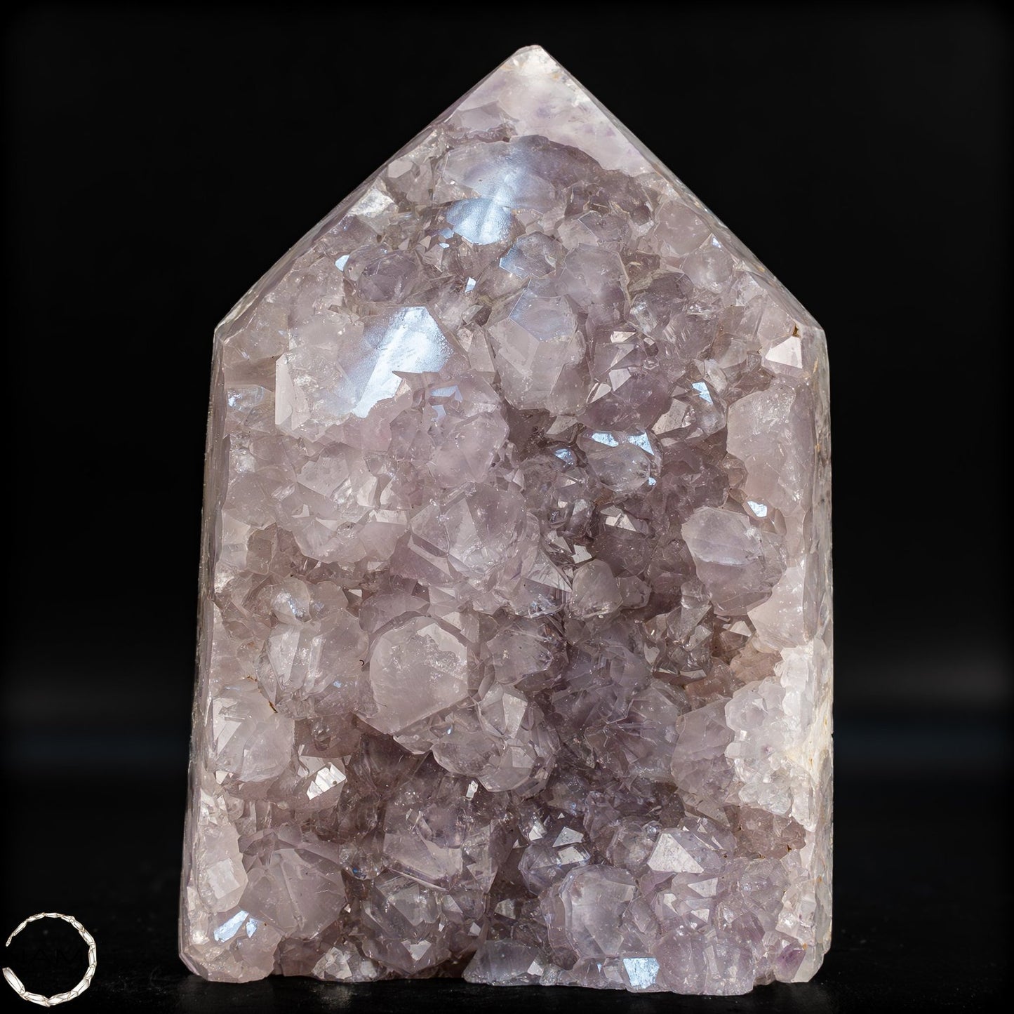 Natürliche Amethyst-Kristall Druse/Spitze - 621,99g