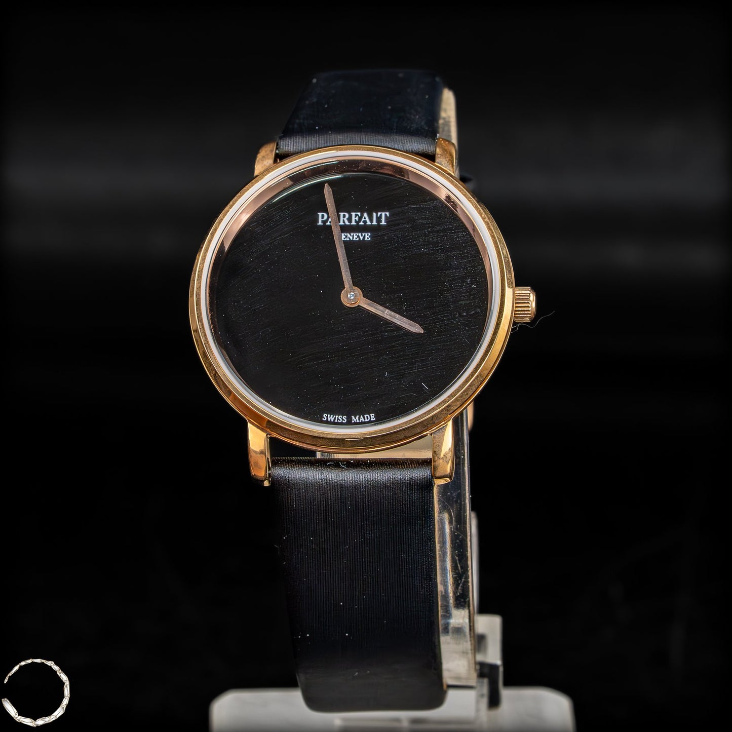 Obsidian-Armbanduhr mit Schweizer Uhrwerk - 26,86g 134,3ct