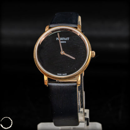Obsidian-Armbanduhr mit Schweizer Uhrwerk - 26,86g 134,3ct