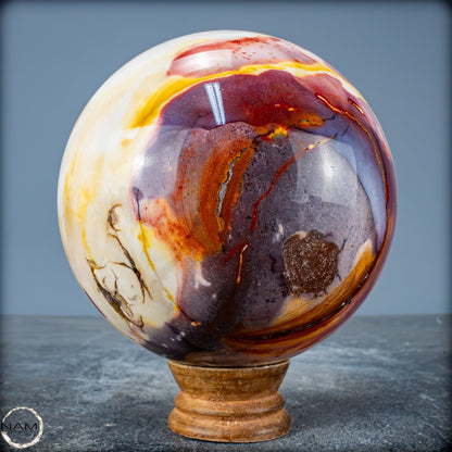 Natürliche Mookait Kugel aus Australien - 2051,15g