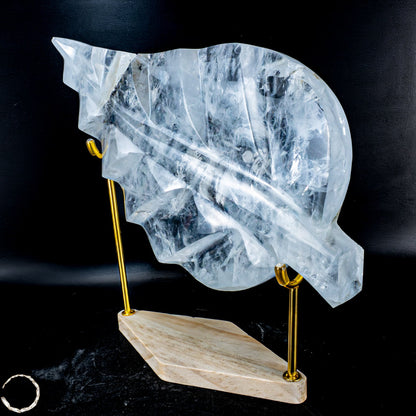 Quarz Blatt in kristalliner Form - 1182,77g