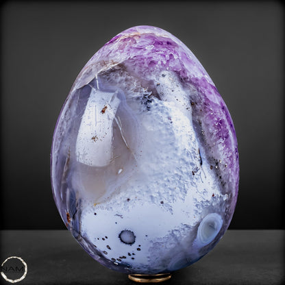 Orca-Amethyst-Ei – Faszinierende Kristallwelten - 3008,47g
