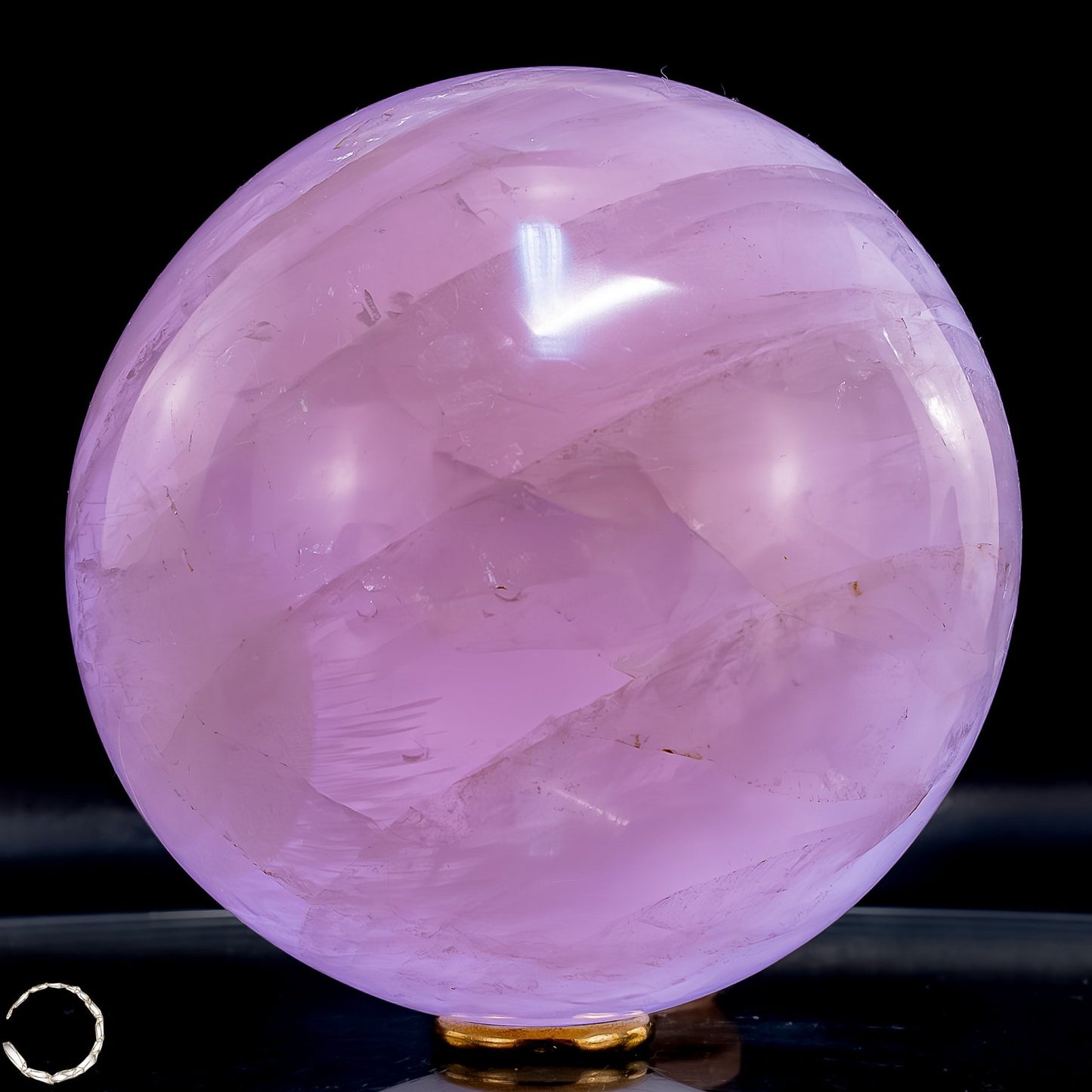 Natürliche Rosenquarz Kristall-Kugel aus Brasilien - 2068,49g