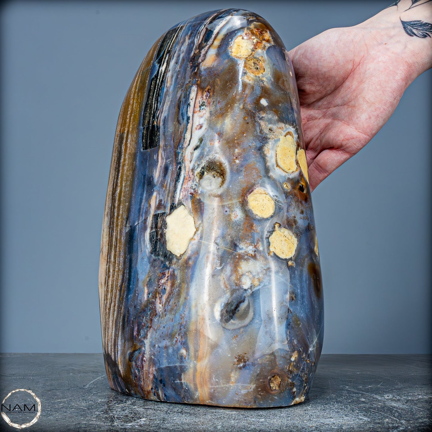 Natürliche Ozean-Jaspis Kristall-Freiform - 7881,55g