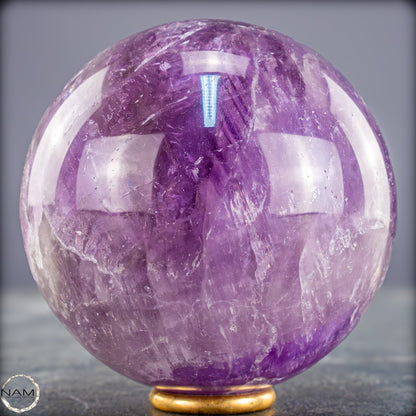 Natürliche Amethyst-Kristall Kugel, Brasilien - 710,93g