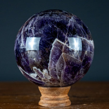 Natürliche Chevron-Amethyst Kristallkugel aus Bolivien - 1611,18g - 110mm