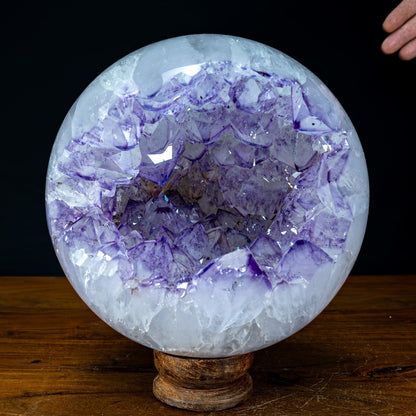 Sehr Große Amethyst Kugel Druse  – 11904,71g