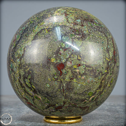 Natürliche Drachenblut-Jaspis Kugel aus Australien - 2860,59g